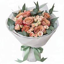 Букет цветов из:  Розы #REPLACE_PRED# Красном Чикое